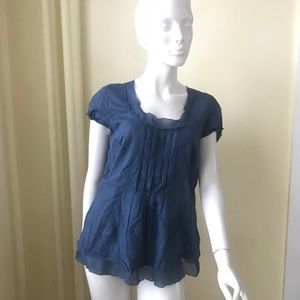 J.jill adorable short-sleeve blouse - Sz 12